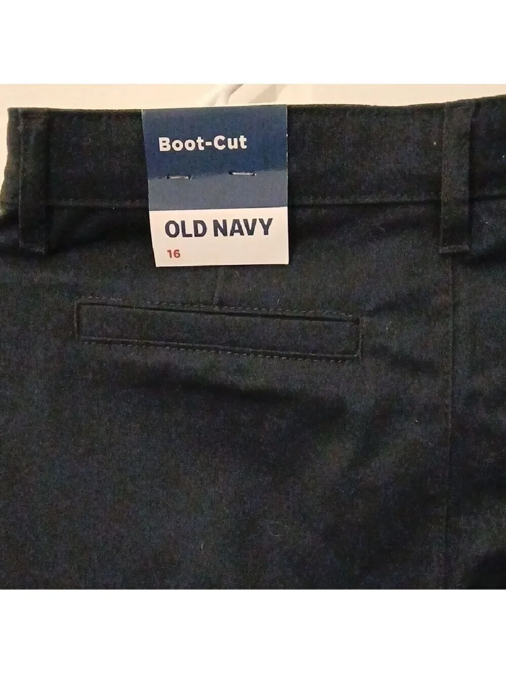 Old Navy Girl Navy Blue Boot Cut Pants Size 16